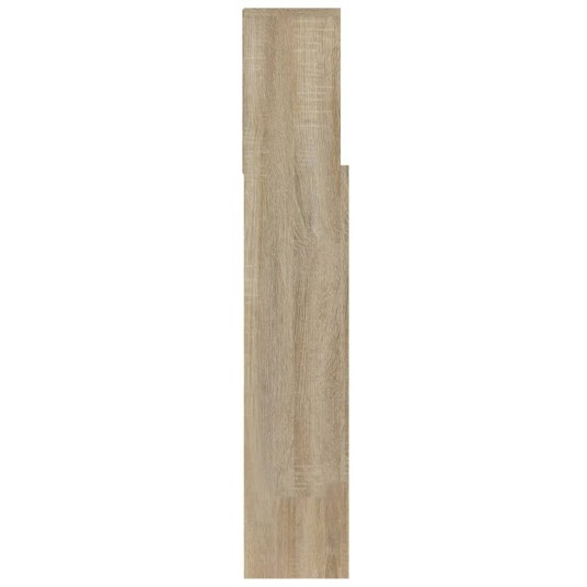 vidaXL Sengegavlskap sonoma eik 100x19x103,5 cm