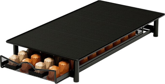 INF Kapselskuff for oppbevaring av 40 kapsler Nespresso kapselholder Sort INF Kapselskuff for oppbevaring av 40 kapsler Nespresso kapselholder Sort