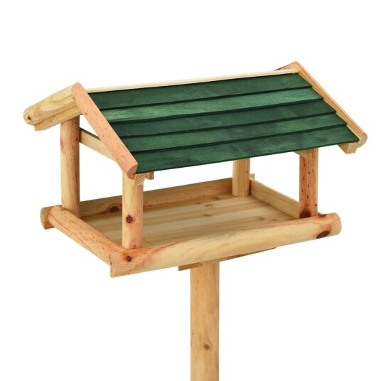 Vidaxl Fuglemater Med Stativ 37X28X100 Heltre Gran Vidaxl Fuglemater Med Stativ 37X28X100 Heltre Gran