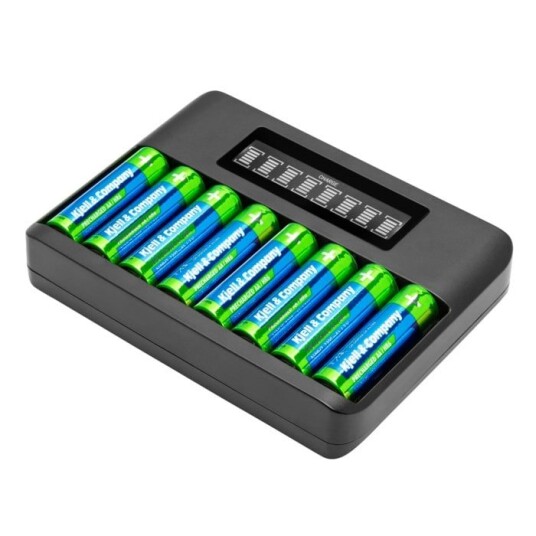 Luxorparts Multi Charger 8 Batterilader Luxorparts Multi Charger 8 Batterilader