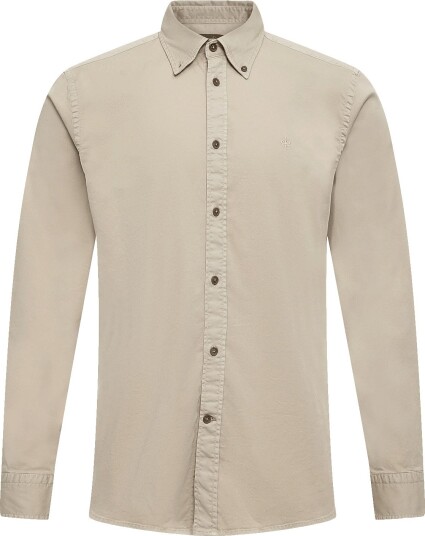 Morris Washed Twill Stretch Shirt Slim Fit KHAKI XL Morris Washed Twill Stretch Shirt Slim Fit KHAKI XL