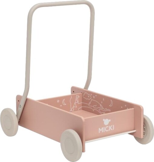 Micki Micki Lära Gå Vagn, Rosa