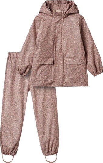 Wheat Rainwear Ola Set Pink 98 Wheat Rainwear Ola Set Pink 98