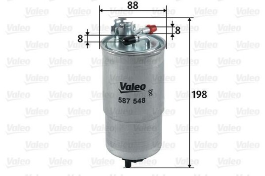 Drivstoffilter VALEO 587548 Drivstoffilter VALEO 587548