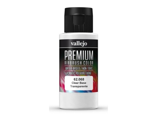 Vallejo 62.068, 60 Ml, Gjennomsiktig, Matte, Flaske