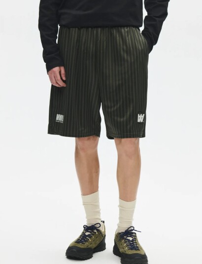 WOOD WOOD Wwlama Shorts 25418 Khaki green S