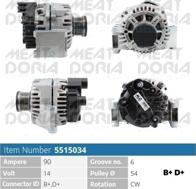 Dynamo MEAT & DORIA 5515034