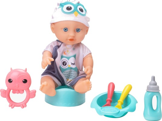 Micki Leksaker Babydocka Ella 28 Cm Pink