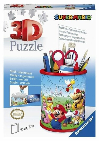 Super Mario 3D Puslespill Pennestativ 54 Brikker Ravensburger