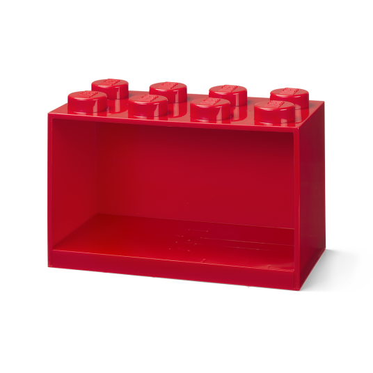 Room Copenhagen LEGO® Brick Hylle 8 Knotter Rød