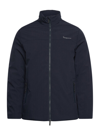 Knowledge Cotton Apparel Climate Shell Jacket - Grs/Vegan - Navy - M