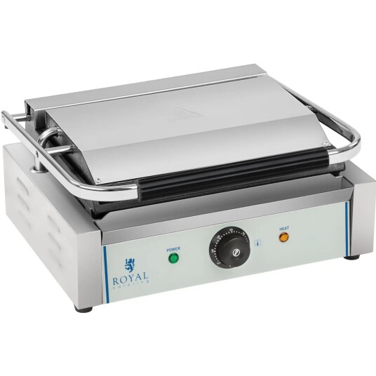 Royal Catering Bordgrill riflet øvre stekeplate  2200 W 10010244