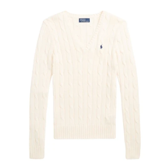 Polo Ralph Lauren Dame Strikkevarer Beige XL,