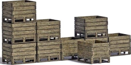 Busch 1980 H0 Pyntedetaljer Byggesett