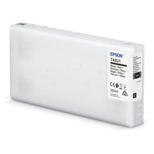 Epson C13T43U140 Epson T43U1 Blekkpatron svart Epson C13T43U140 Epson T43U1 Blekkpatron svart