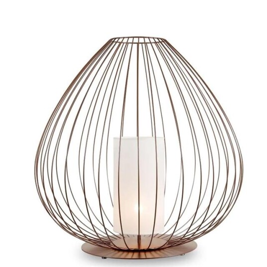 Karman Cell Gulvlampe Ø84 Bronse