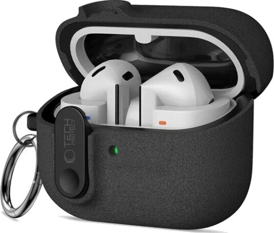 Tech-Protect Slim Hook Case for Samsung Galaxy Buds 3 / 3 FE / 3 Pro Black