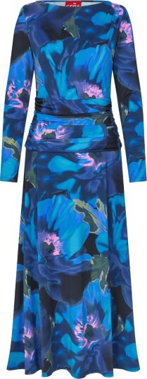 crās Klaracras Dress POPPY FLOWER BLUE 38 crās Klaracras Dress POPPY FLOWER BLUE 38