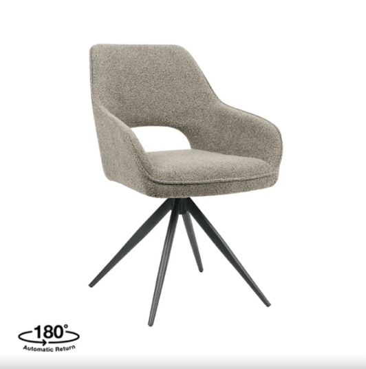 Trend Collection Finley Spisestol – Natural Bouclé Trend Collection Finley Spisestol – Natural Bouclé