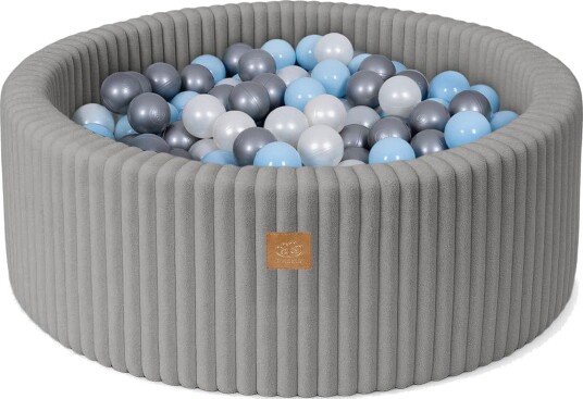 Meowbaby Churros Ballbasseng Moon Grey Blue/Silver