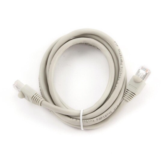 Gembird 15m Cat. 6 FTP Nettverkskabel Grå med RJ45 Gembird 15m Cat. 6 FTP Nettverkskabel Grå med RJ45