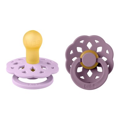 BIBS® Smokk Boheme 0-6 måneder Violet Sky/Mauve 2 stk.