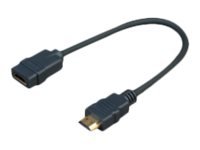 VivoLink Pro - HDMI-forlengelseskabel - HDMI hann til HDMI hunn - 20 cm