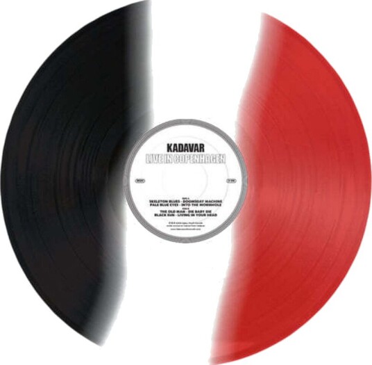 Live In Copenhagen Black Clear Red Vinyl