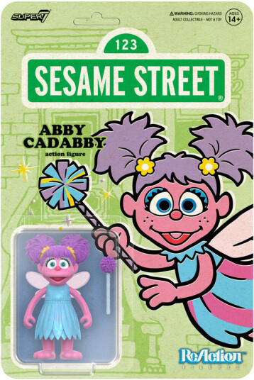 Sesame Street ReAction Figures Wv5 Abby Cadabby