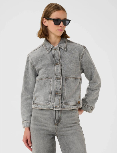 InWear Nanasiw Denim Jacket - Grey - 38