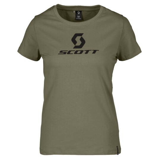 SCOTT Icon kortermet t shirt hay green dame