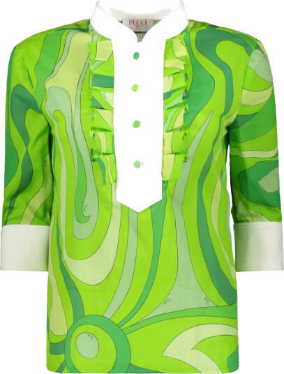Pucci Dame Bluser & Skjorter Grønn S,