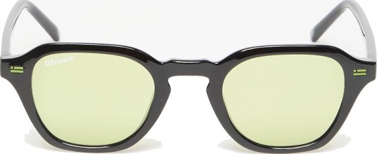 Solbriller D.Franklin Ultra Light S Square Black / Green Black, Green Universal