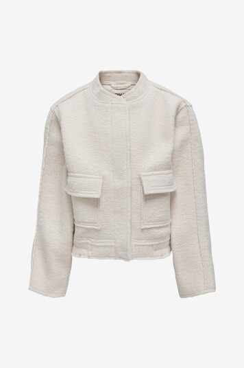 Kids Only Jakke kogSanne Boucle Bomber Otw Beige