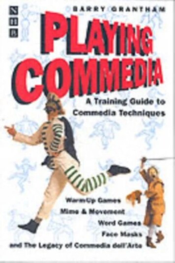 Playing Commedia Av Barry Grantham Playing Commedia Av Barry Grantham