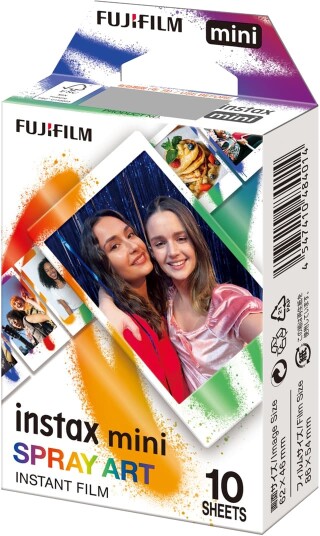 Fujifilm Instax Mini Film Spray Art
