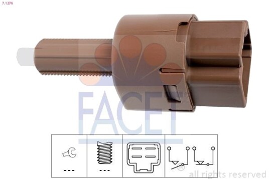 Bremselysbryter FACET 7.1276 Bremselysbryter FACET 7.1276