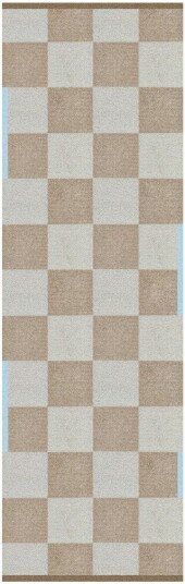 Mette Ditmer Square all-arround gangteppe Camel 77x240 cm Mette Ditmer Square all-arround gangteppe Camel 77x240 cm