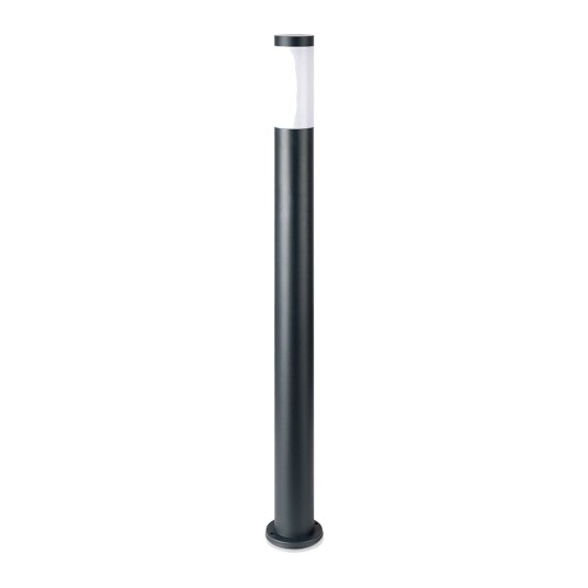 V Tac V Tac Grå hage lampe rustfritt 110 cm IP44 utendørs E27 sokkel uten lyskilde