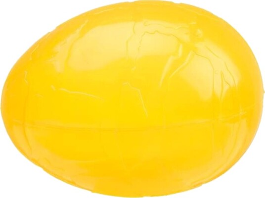 Little&Bigger Hot Summer Tpr Squeaky Egg Yellow M