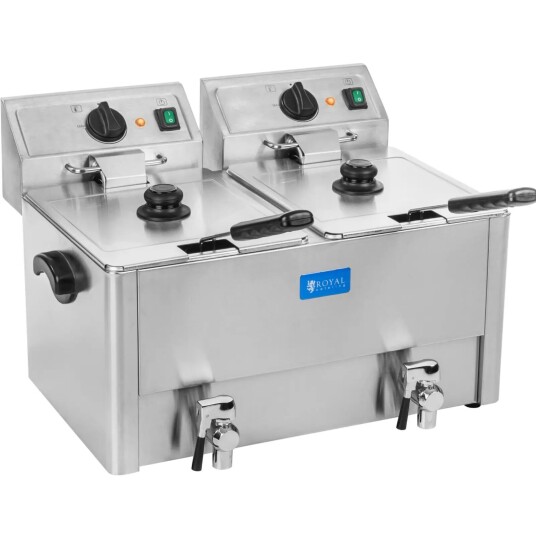 Royal Catering Frityrkoker  2 x 13 liter  EGO 10010153