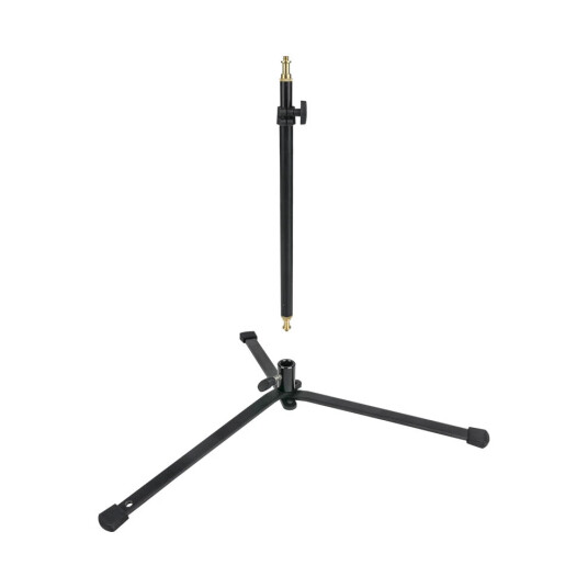 Kupo 013 Folding Base Mini Stand Lysstativ for bakgrunnslys 3-fot med arm Kupo 013 Folding Base Mini Stand Lysstativ for bakgrunnslys 3-fot med arm