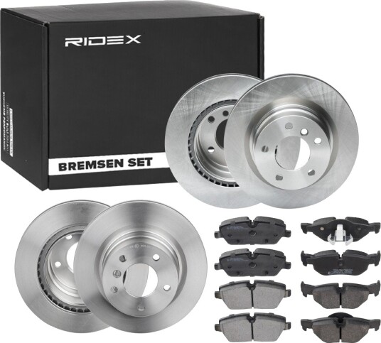 Bremseskiver og -klosser RIDEX 3405B1729