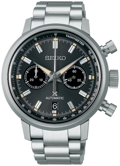 Seiko Herreklokke SRQ037J1 Prospex Sort/Stål Ø42.5 mm
