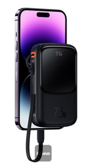 Baseus Qpow Pro Overseas Edition 10000 mAh 20W Svart