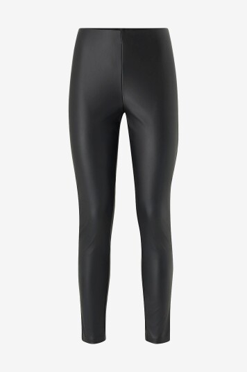 Mango   Leggings Groto   Svart