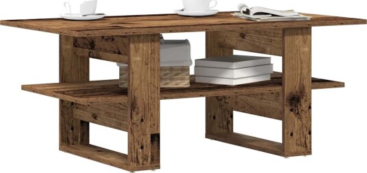 Salongbord gammelt tre 102x55x42 cm konstruert tre 8721158434456