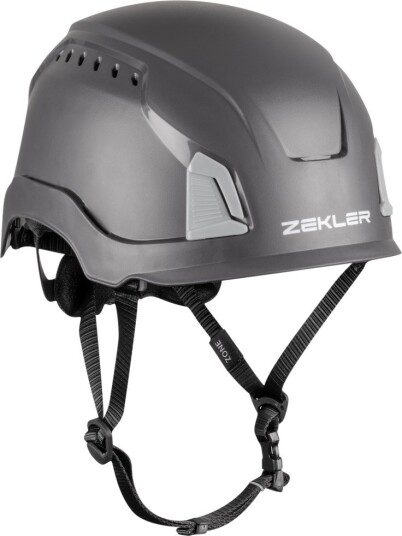 Zekler Vernehjelm Zone Standard Med 12 Ventilasjonshull Grafittgrå