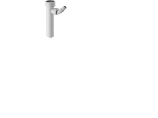 Fix Pro Tilslutningsrør 11/2 40 Mm Med 1 Studs Hvid