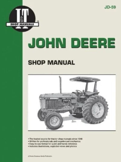 John Deere Model 2750-2955 Tractor Service Repair Manual Av Haynes Publishing